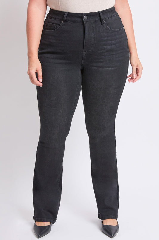 High Rise Slim Bootcut Jeans