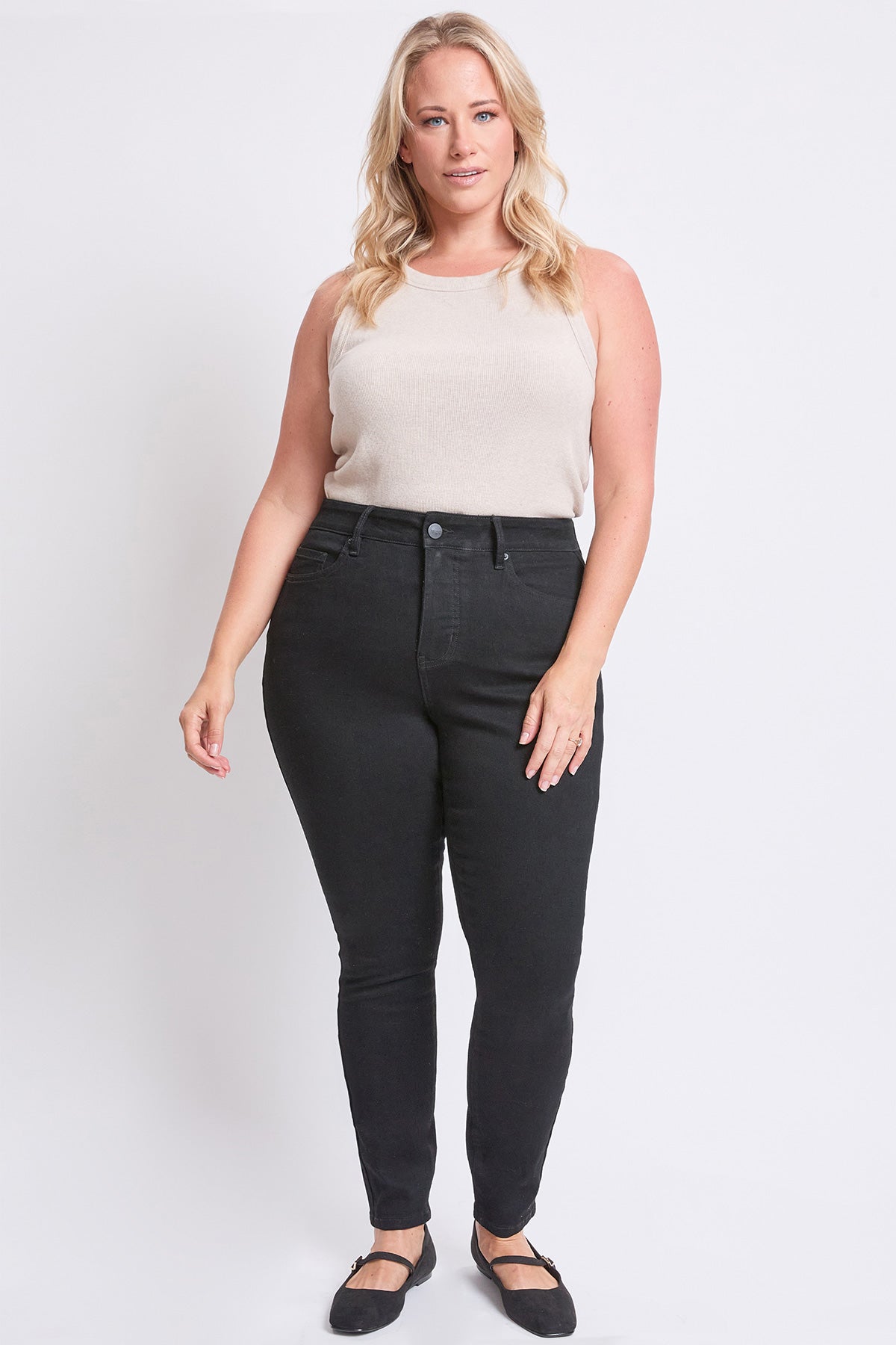 High Rise Basic 5 Pocket Skinny Jeans