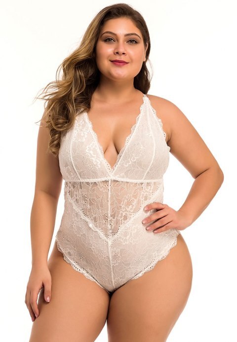 Main Attraction Lace Teddy