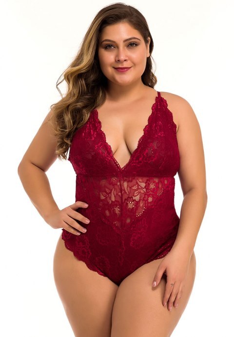 Main Attraction Lace Teddy