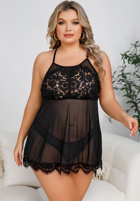 Flirty Lace Babydoll Set