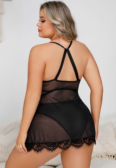 Flirty Lace Babydoll Set