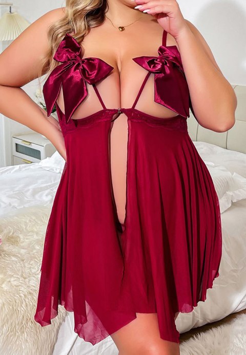 Portia Open Cup Babydoll Set