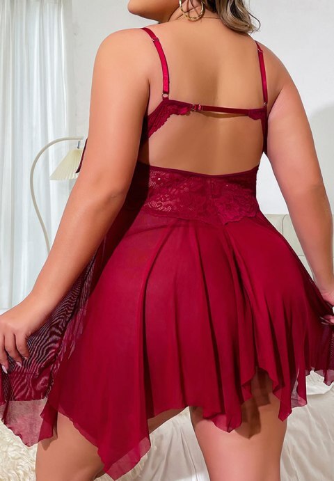 Portia Open Cup Babydoll Set