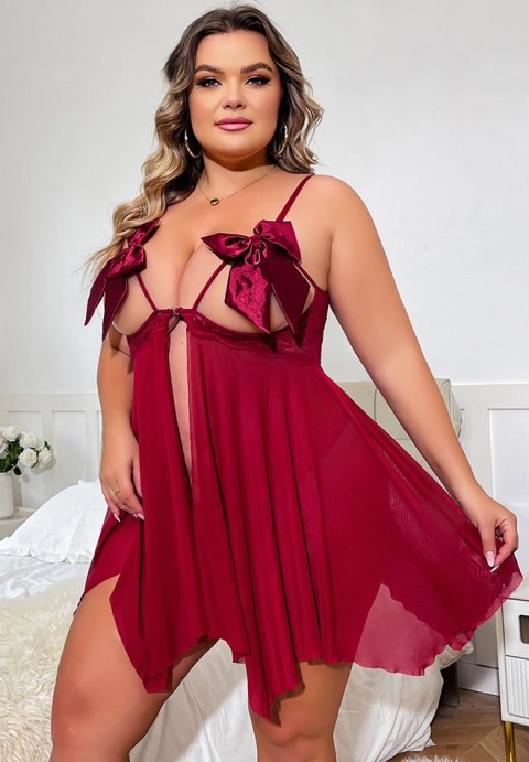 Wanna Fall In Love Lace Babydoll