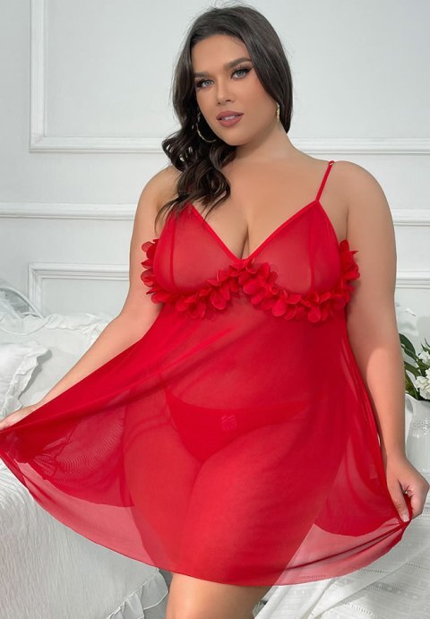 Savannah Sheer Babydoll Set