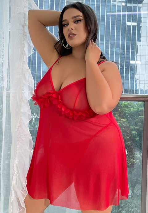 Savannah Sheer Babydoll Set