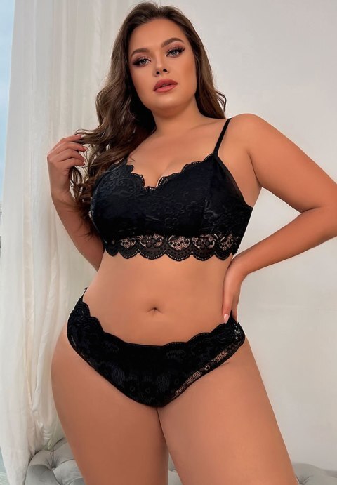 Black Only For A Night Bra Set