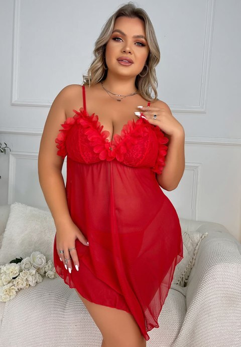 Wanna Fall In Love Lace Babydoll