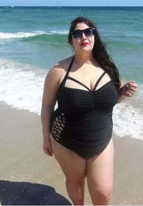 Crisscross Strappy One Piece Swimsuit