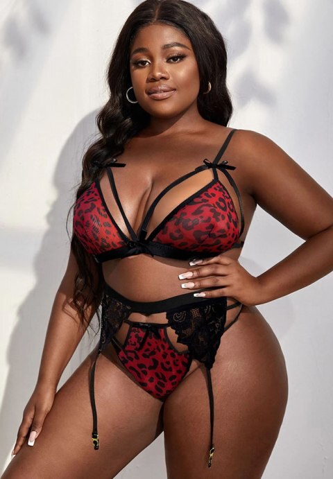Luscious Leopard Bra Set