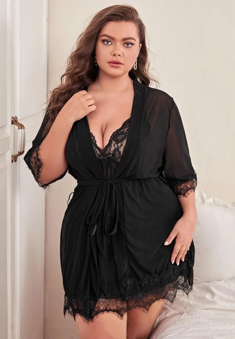 Bring Your Passion Lace Robe