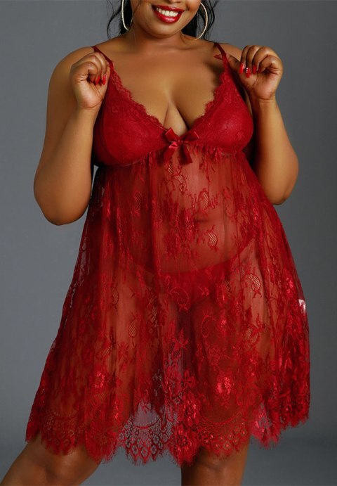 Sheer Temptations Babydoll Set