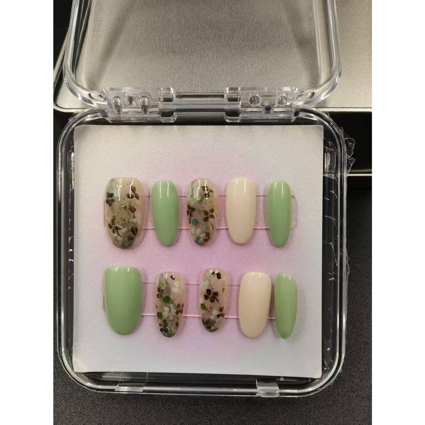 Handmade press on nails fake nails removable Handmade Drawing Nails