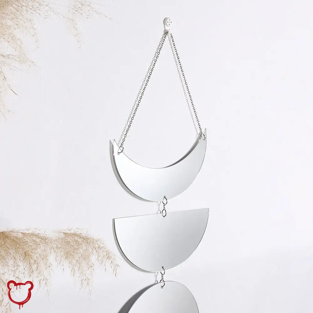 Acrylic Sun Moon Wall Mirror