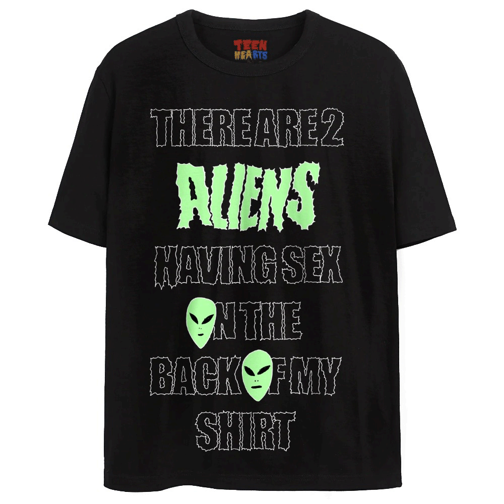 “ALIENS BANGING” T-SHIRTS