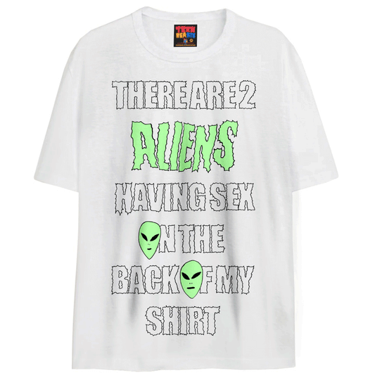 “ALIENS BANGING” T-SHIRTS