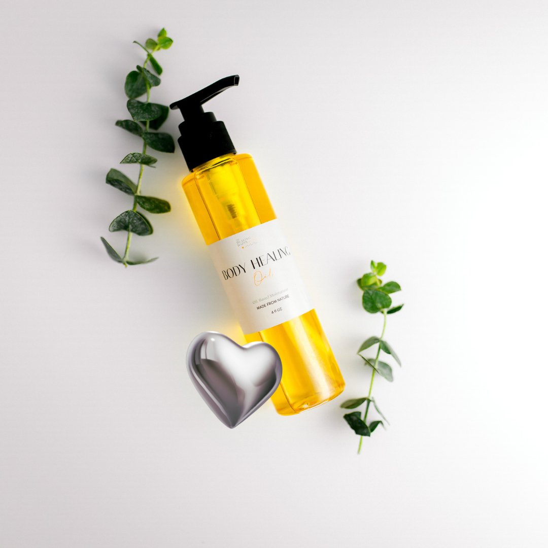 Glow Up All Natural Organic Body Oil for Body Skin Care