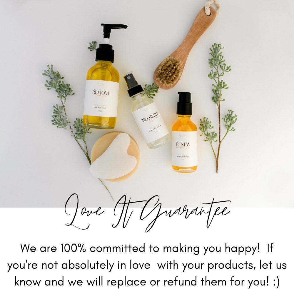 All Natural, Organic Skin Care Set + Body Oil