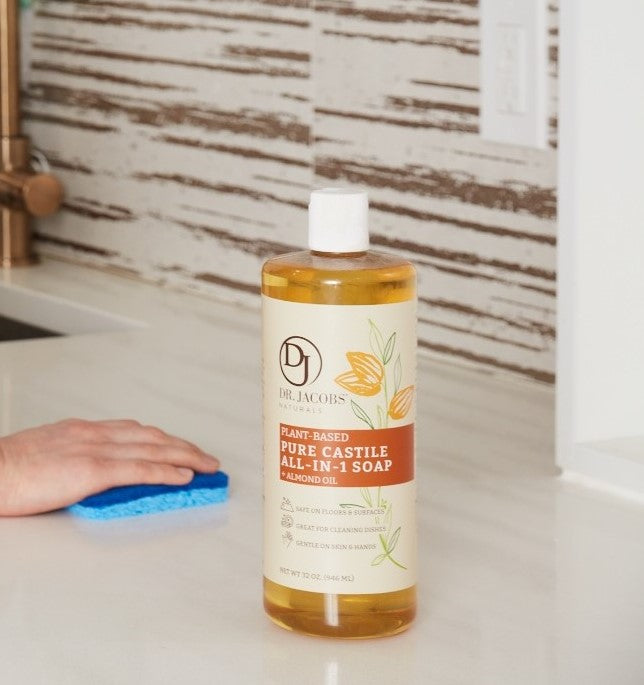 Almond All in 1 Castile Soap - Thin Formula