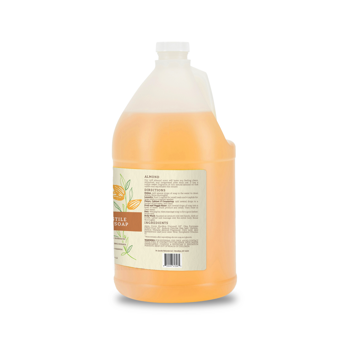 Almond All in 1 Castile Soap