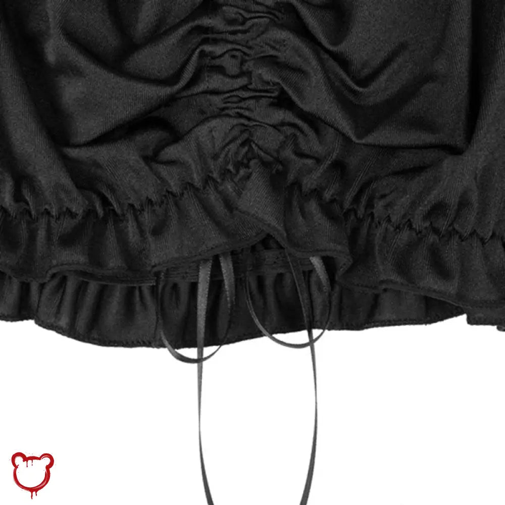 “Dark Flare” Lace Crop Top