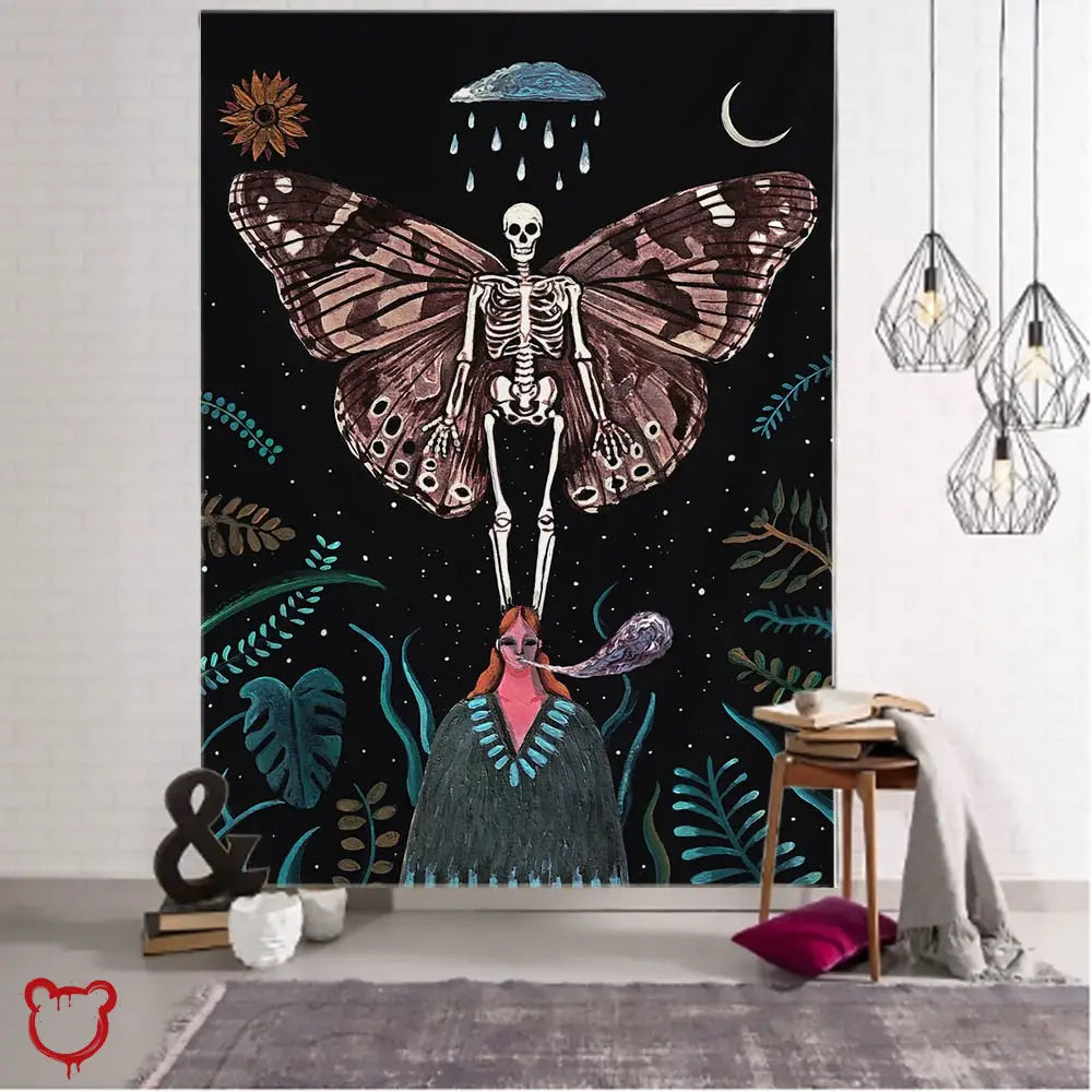 “Black Moth” Tapestry