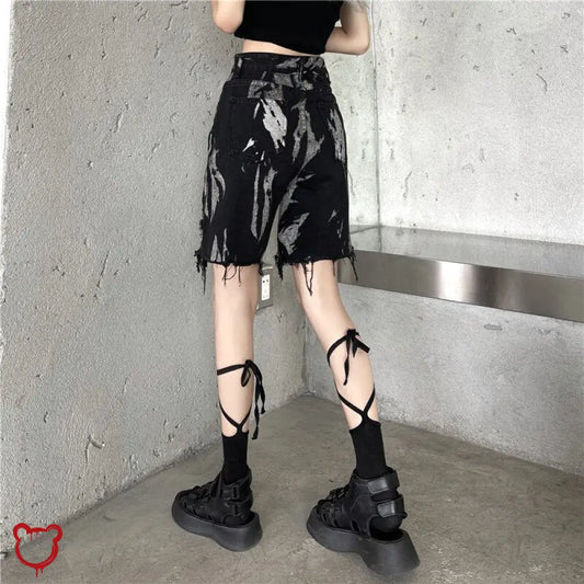 “Rarely Unique” High Waist Shorts