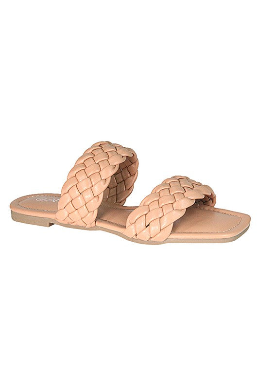 “Livia” Braid Sandals