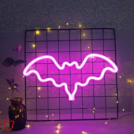 “Bat Lighting” Hanging Neon