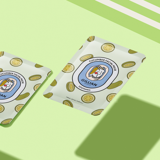Gillian Cosmetics Cucumber (Soothing) Sheet Mask