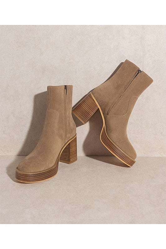 “Aveenos” Ankle Booties
