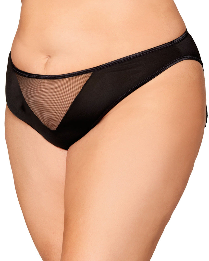 Heart Back Fringe Panty