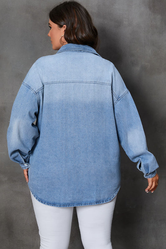 “Better Than” Denim Top