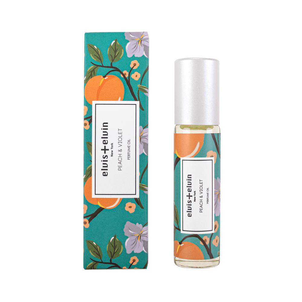 Peach & Violet Perfume Oil