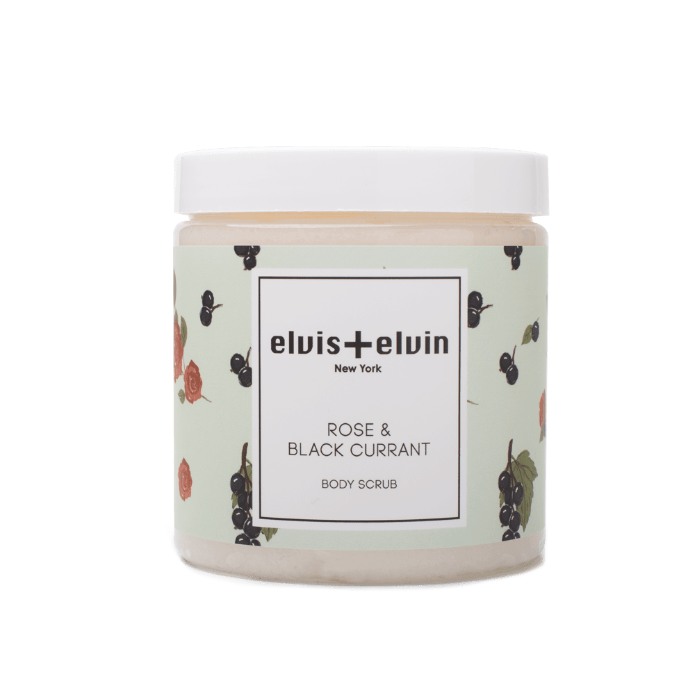 Rose & Black Currant Body Scrub with Dead Sea Salt 300ml