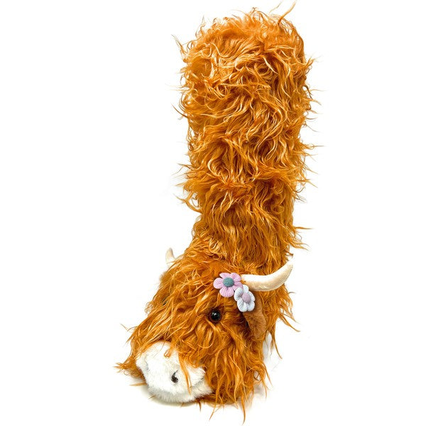 Highland Cattel - Kids Slipper Socks