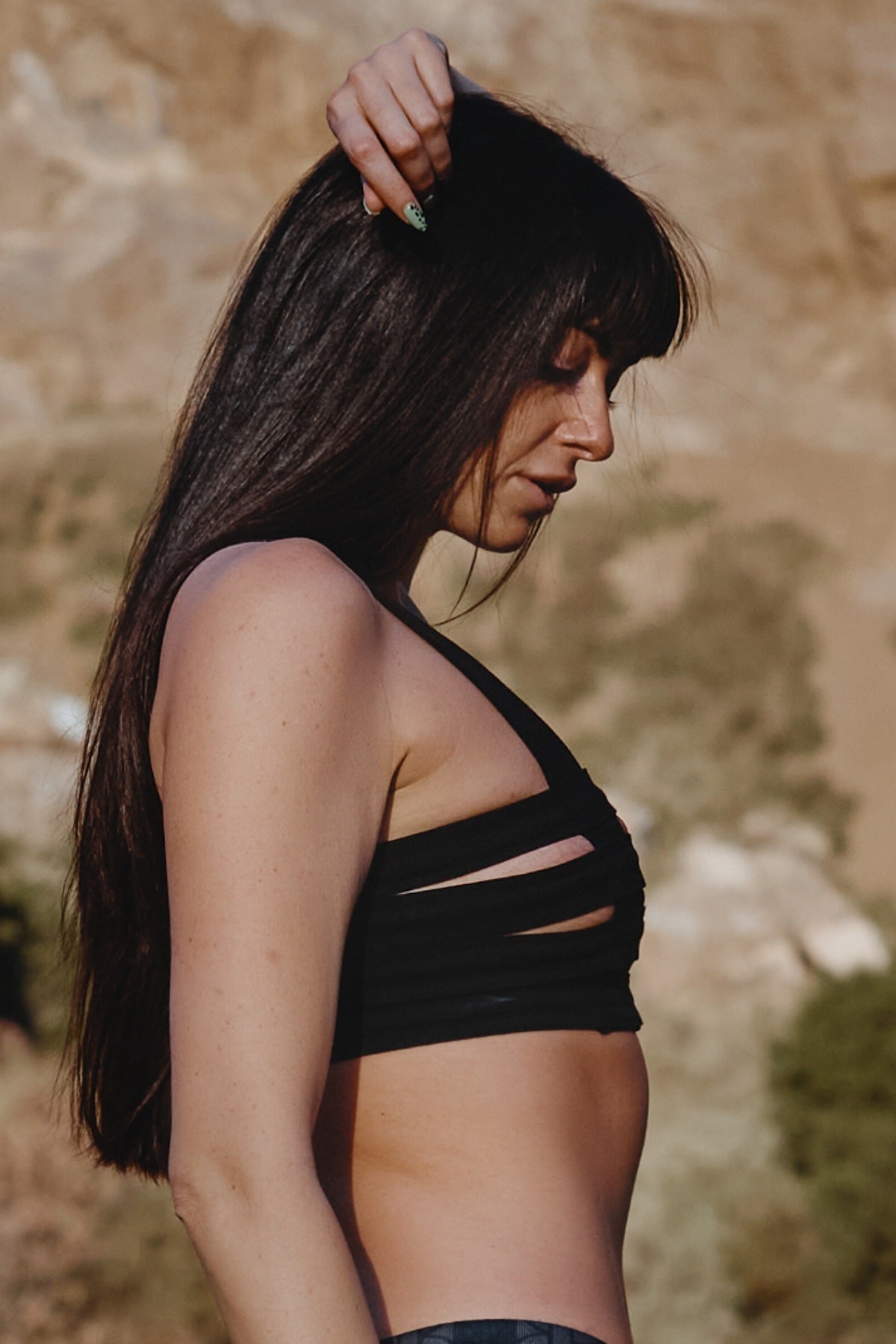 Cage Bra - cotton