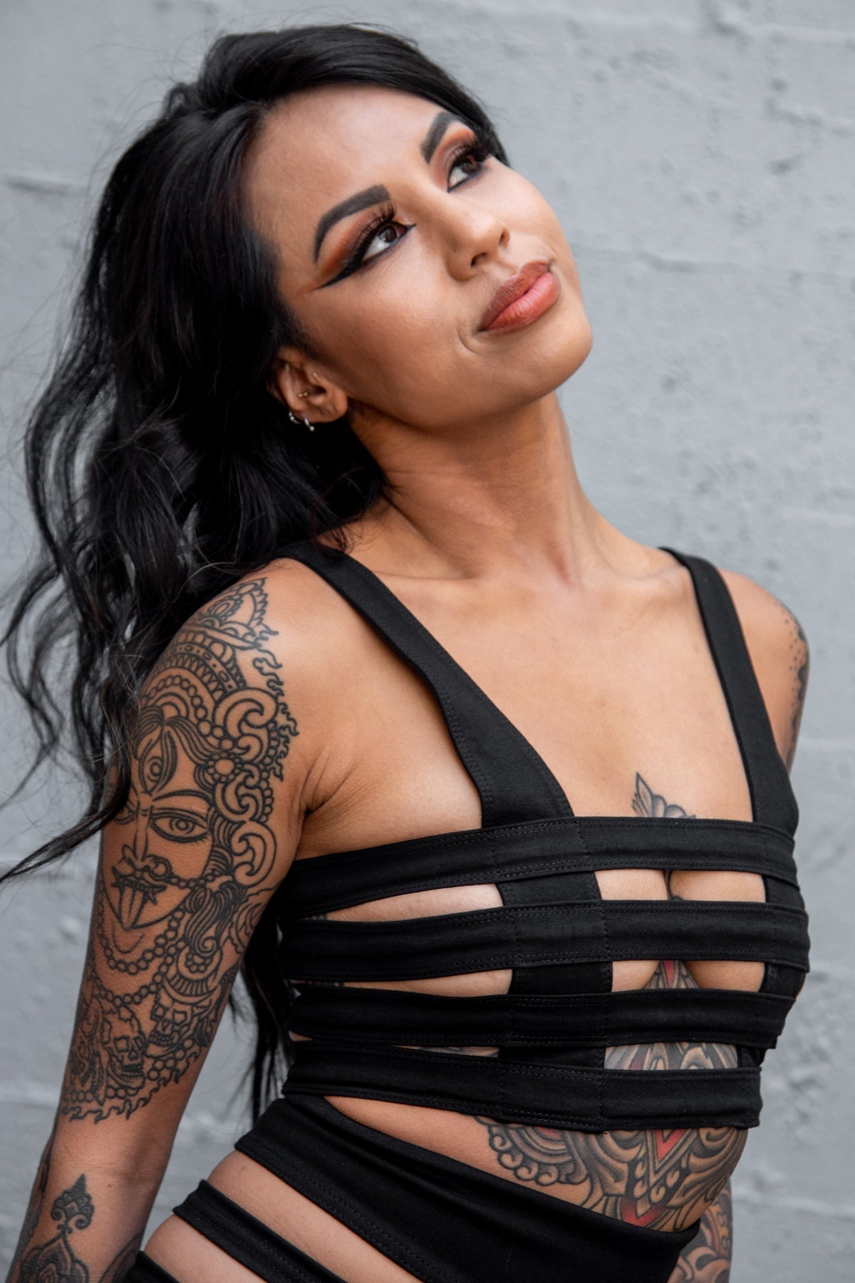 Cage Bra - cotton