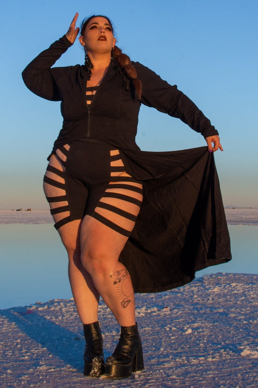 Delila Curve Shorts - cotton