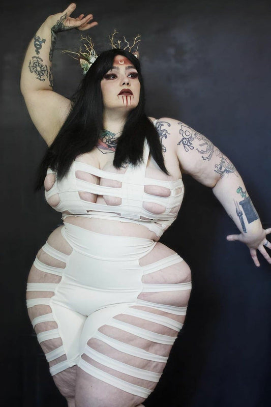 Deluxe Cage Bra - nylon