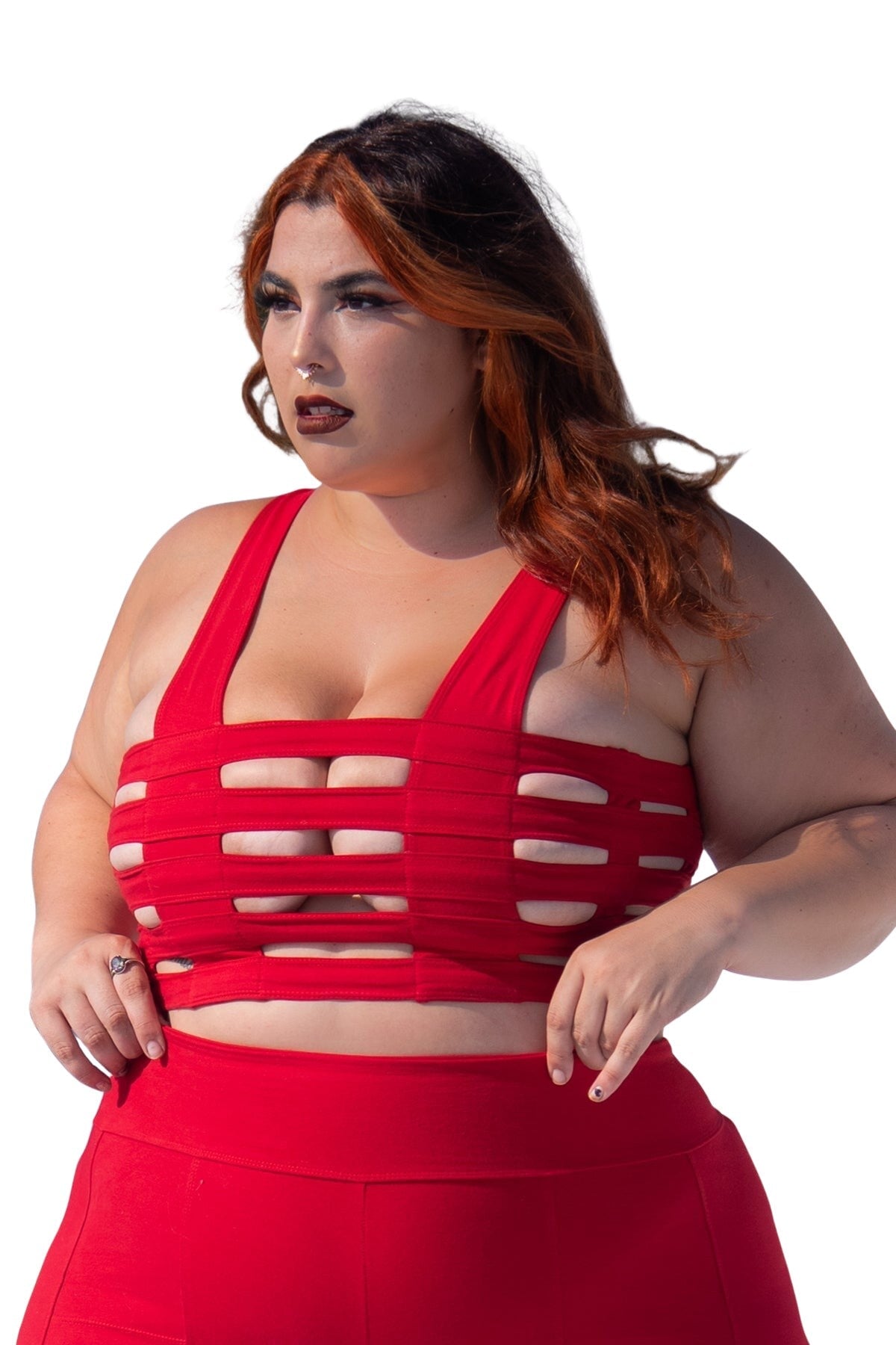 Deluxe Cage Bra - cotton