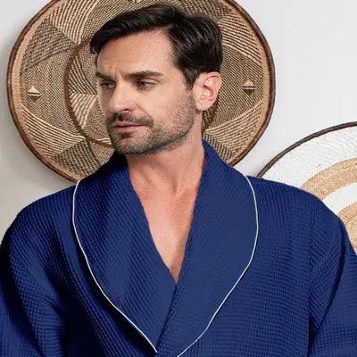 Premium Waffle Piping Robe