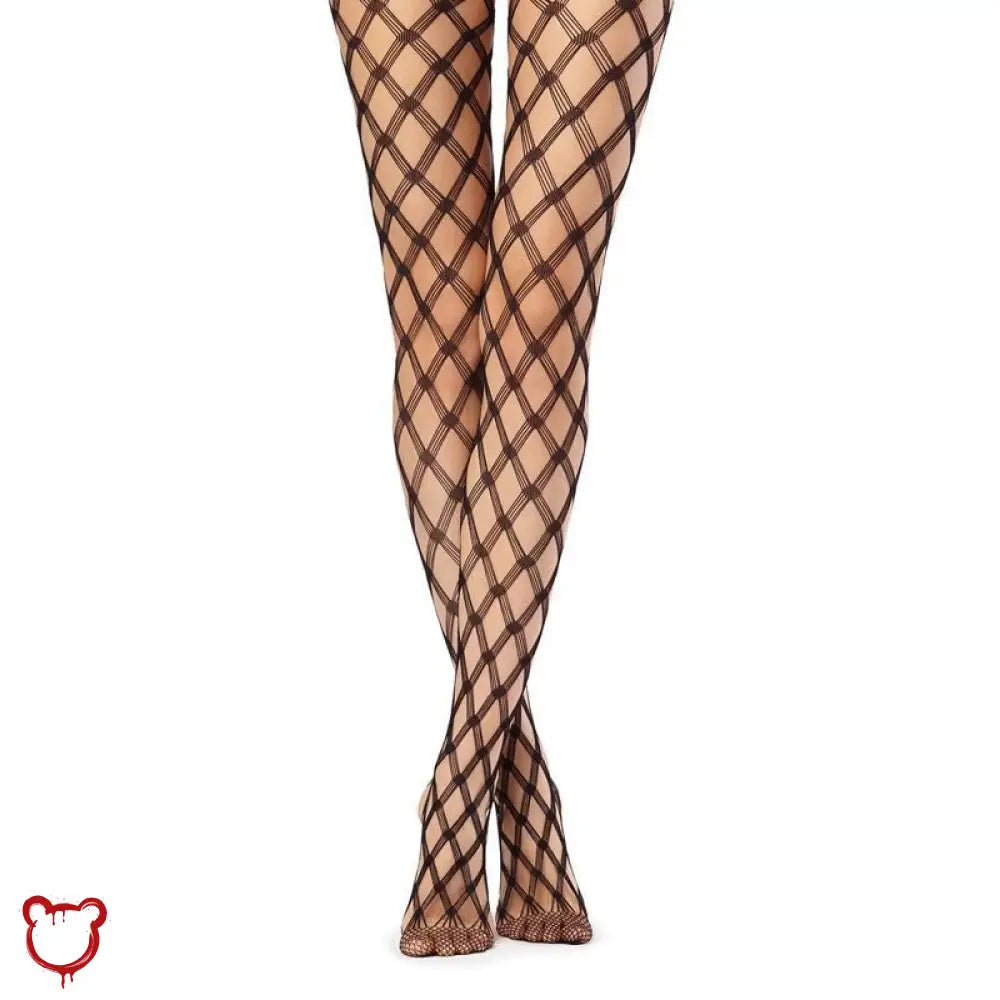 “Made You Look” Diamond Tights