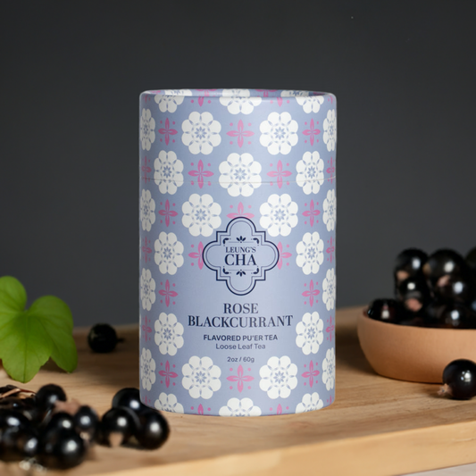 Leung's Cha Rose Blackcurrant Pu'er Tea
