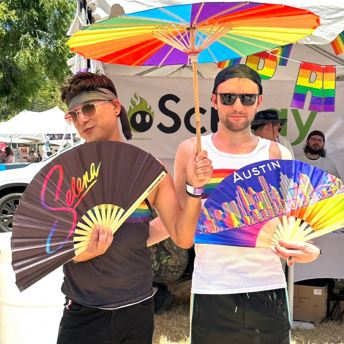 Austin Rainbow Fan