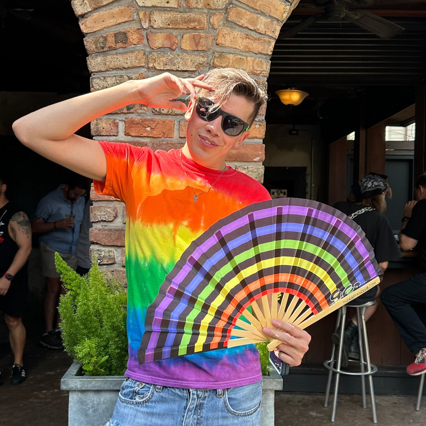 Electric Rainbow Fan