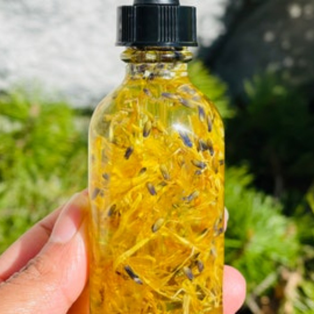 Irish Moss & Soothing Calendula Body Oil