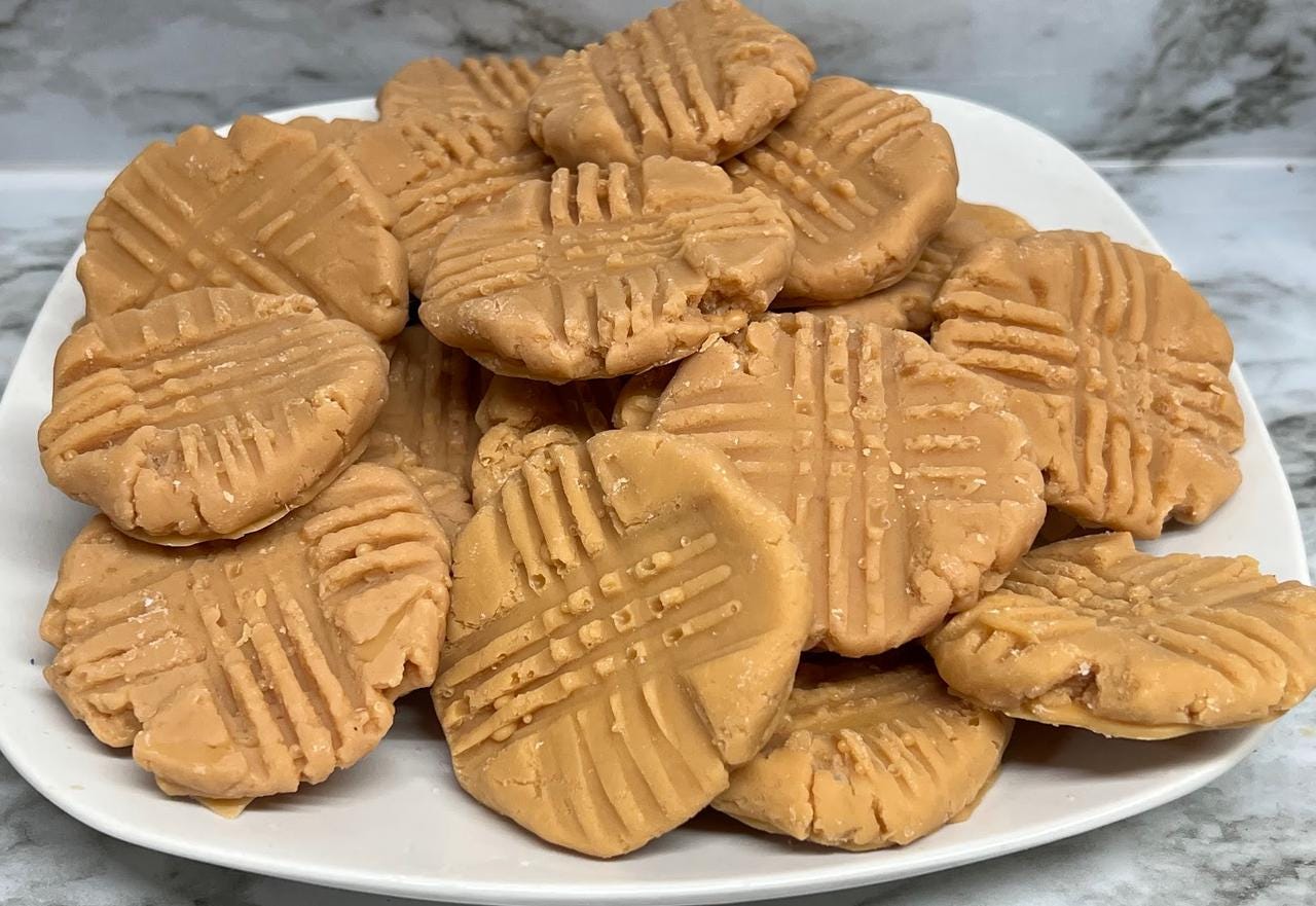Realistic PEANUT BUTTER COOKIES Wax Melts | Wax Embeds for Candles | Fake Food