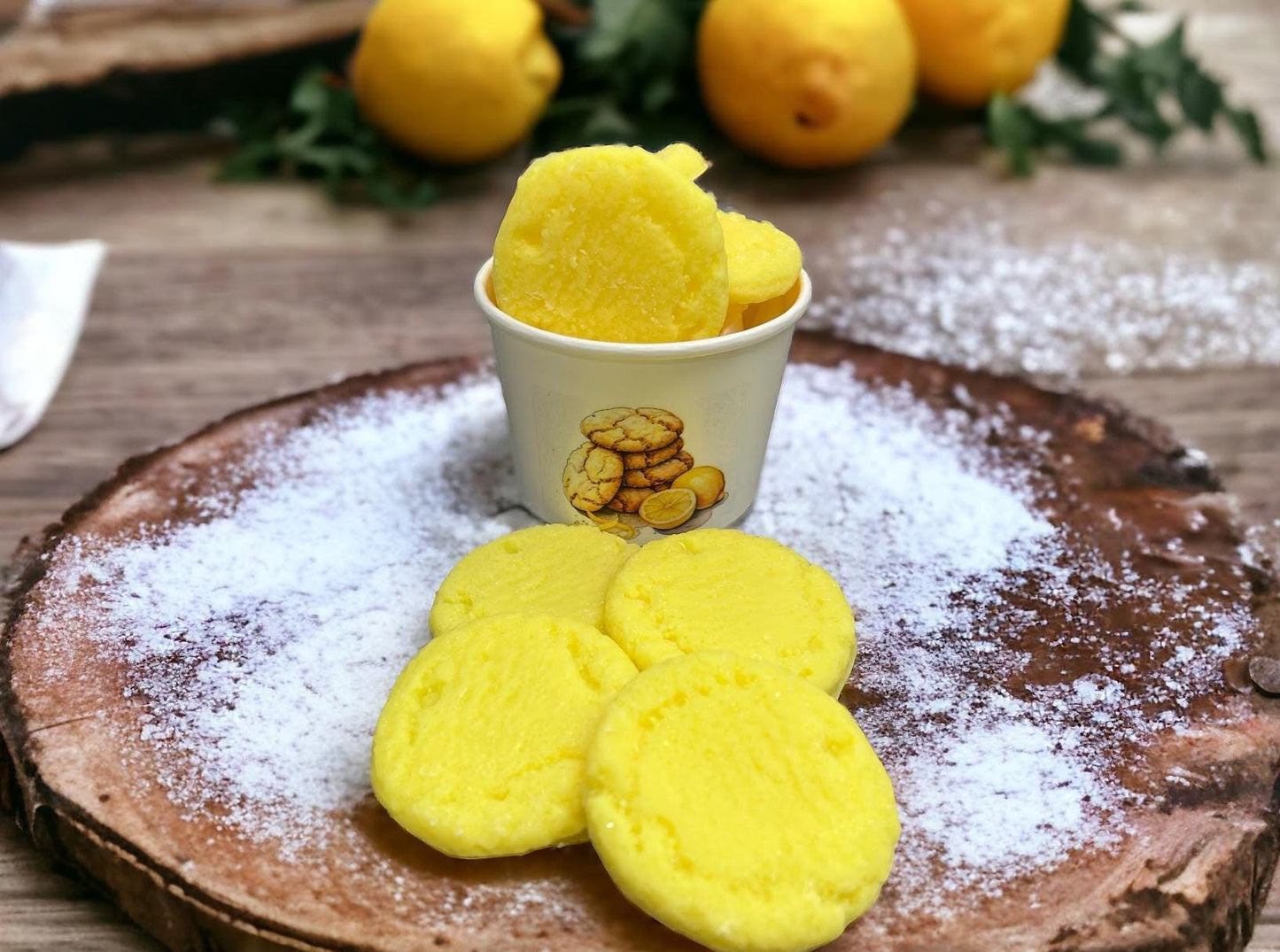 LEMON SUGAR COOKIES Wax Melts Realistic | Fake Food